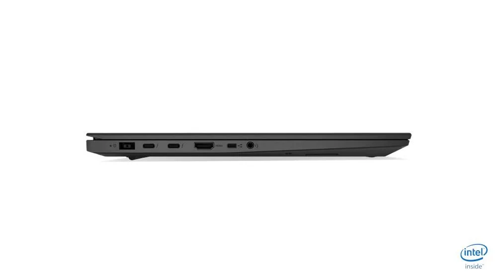 Lenovo ThinkPad X1 Extreme (i7-8750H, 16GB, 512GB, GTX 1050ti, 15.6 FHD) - Góc nhìn cạnh máy