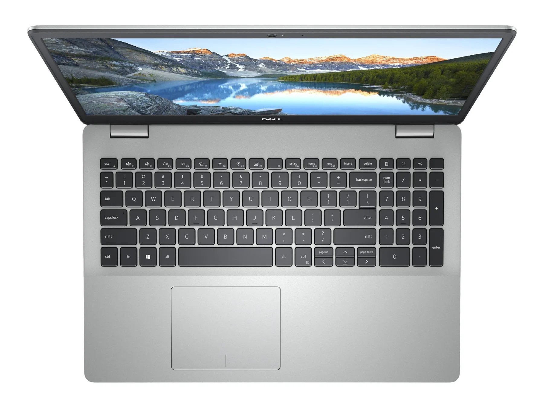 Laptop cũ Dell Inspiron 5593 i5-1035G1/ Ram 8GB/ SSD 256GB/ VGA 2GB MX230/ MH 15.6in FHD - Bàn phím và touchpad