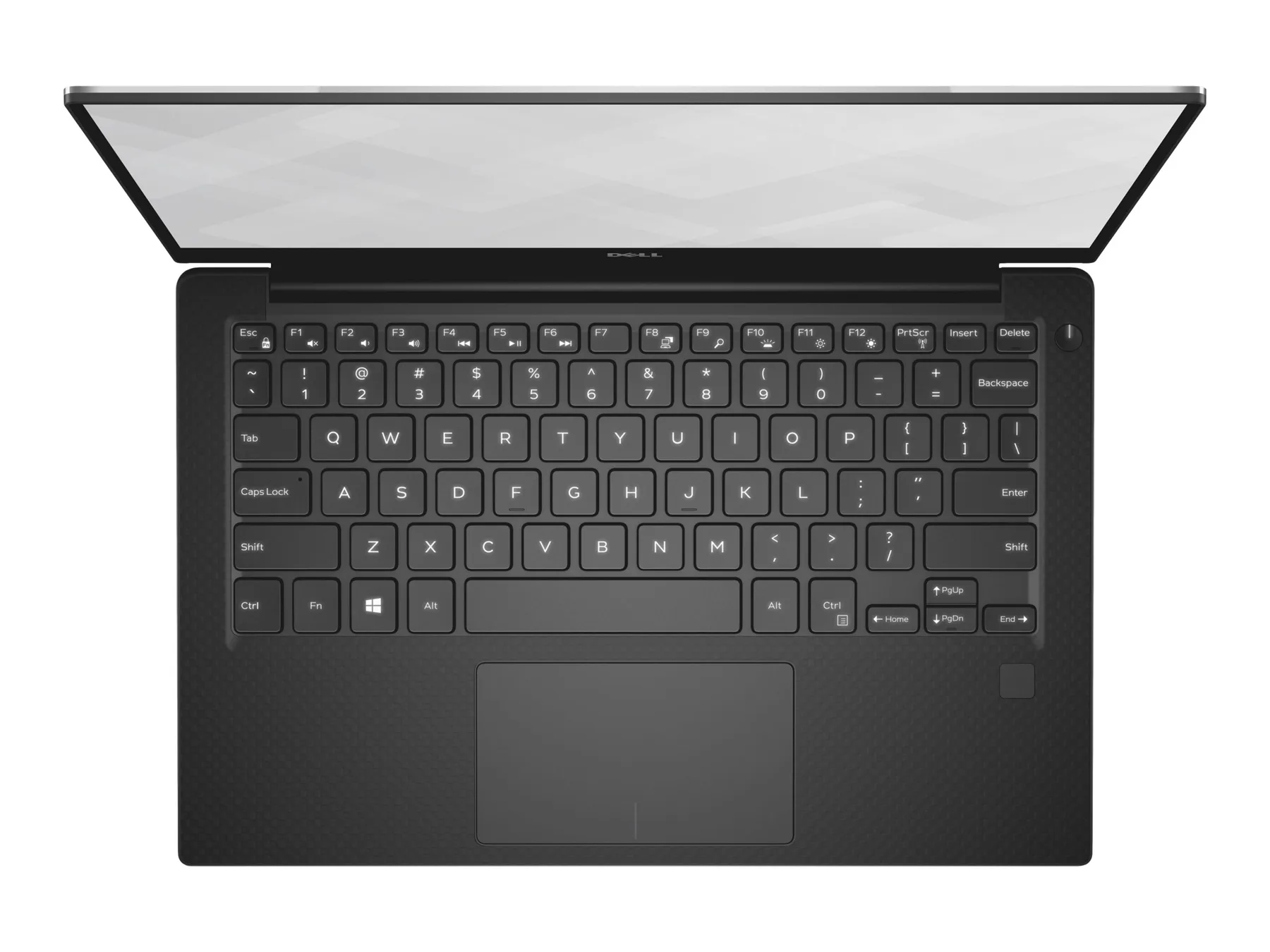 Laptop cũ Dell XPS 13 9360 Core i5/i7 - Bàn phím và touchpad