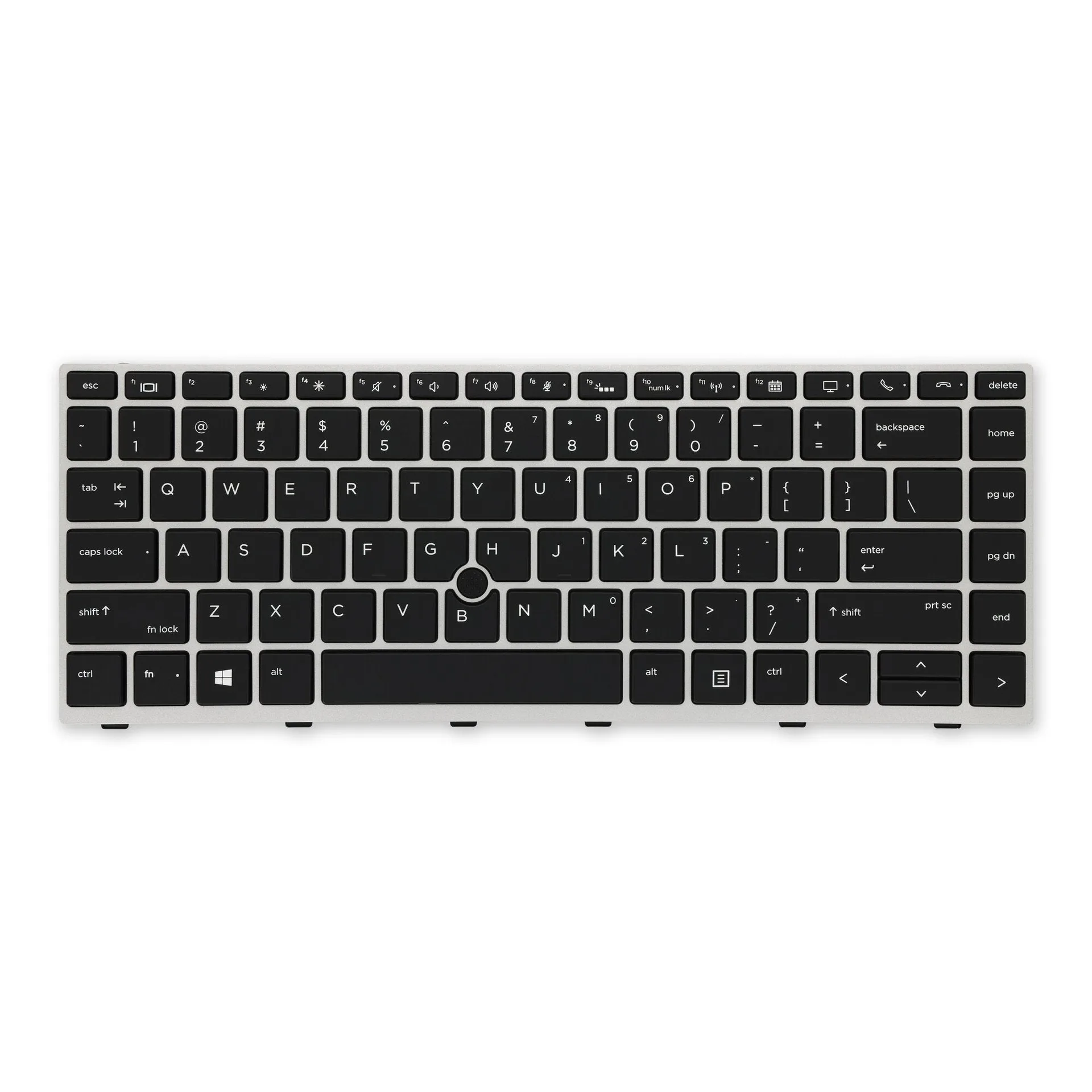Ảnh tham chiếu L14377-001, mặt trước, khung bạc và nút trỏ; shop xác nhận đúng phiên bản trước khi thay.