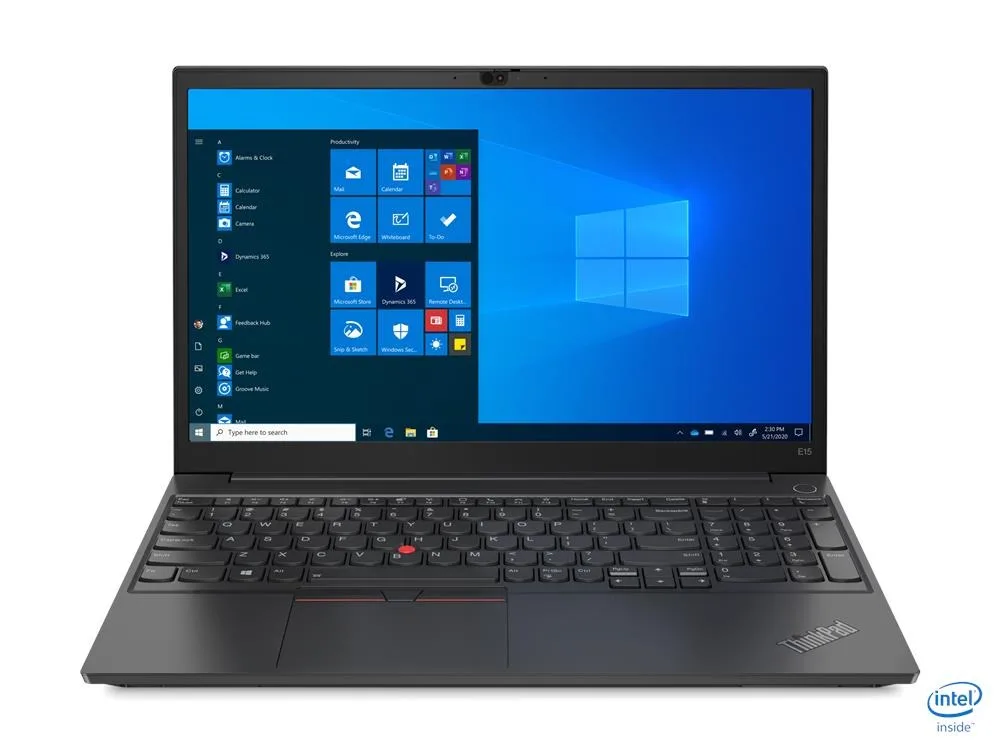 Lenovo Thinkpad E15 Gen 2 (2021) (i7-1165G7, 8GB, 256GB, 15.6 inch FHD 1920x1080) - Mặt trước
