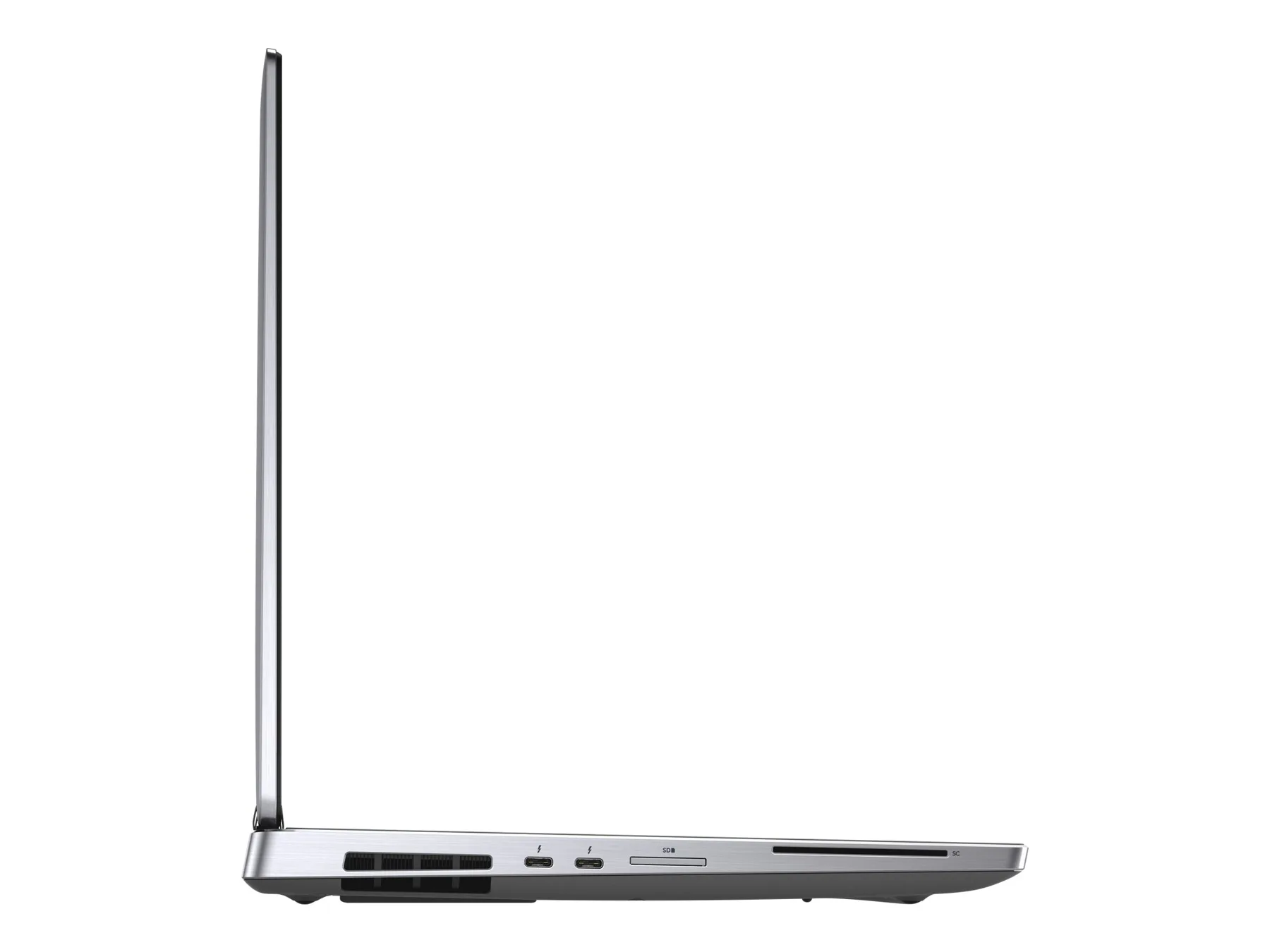 Dell Precision 7540 (Xeon E-2276M, 16GB, 512GB, RTX 3000, 15.6 FHD) - Góc nhìn cạnh máy