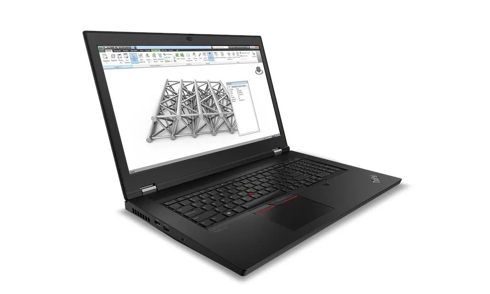 Lenovo Thinkpad P17 Gen 1 (2020) (i7-10850H, 16GB, 512GB, 17.3 inch FHD 1920x1080) - Góc nhìn tổng thể