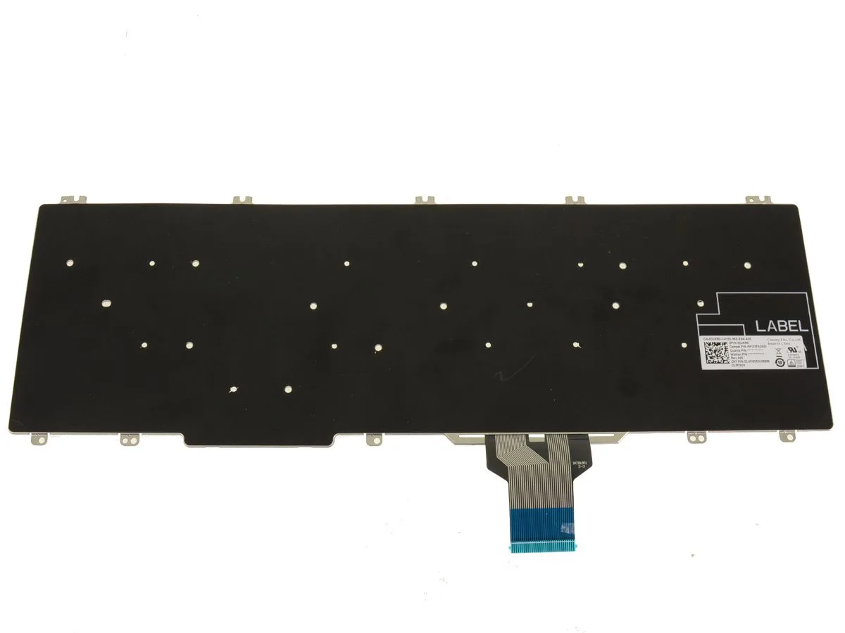 Ảnh tham chiếu DJXM0, mặt sau và cáp, cho Latitude 5500; shop xác nhận đúng phiên bản trước khi thay.