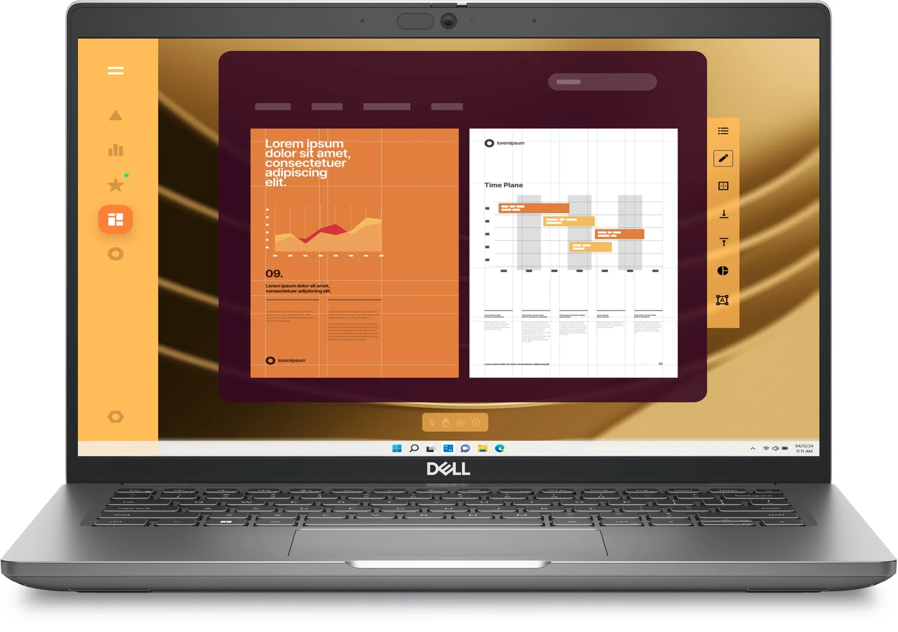 Dell Latitude 5450 (Core Ultra 7 165U, 16GB, 256GB, 14 FHD, Win 11 Pro) - Mặt trước
