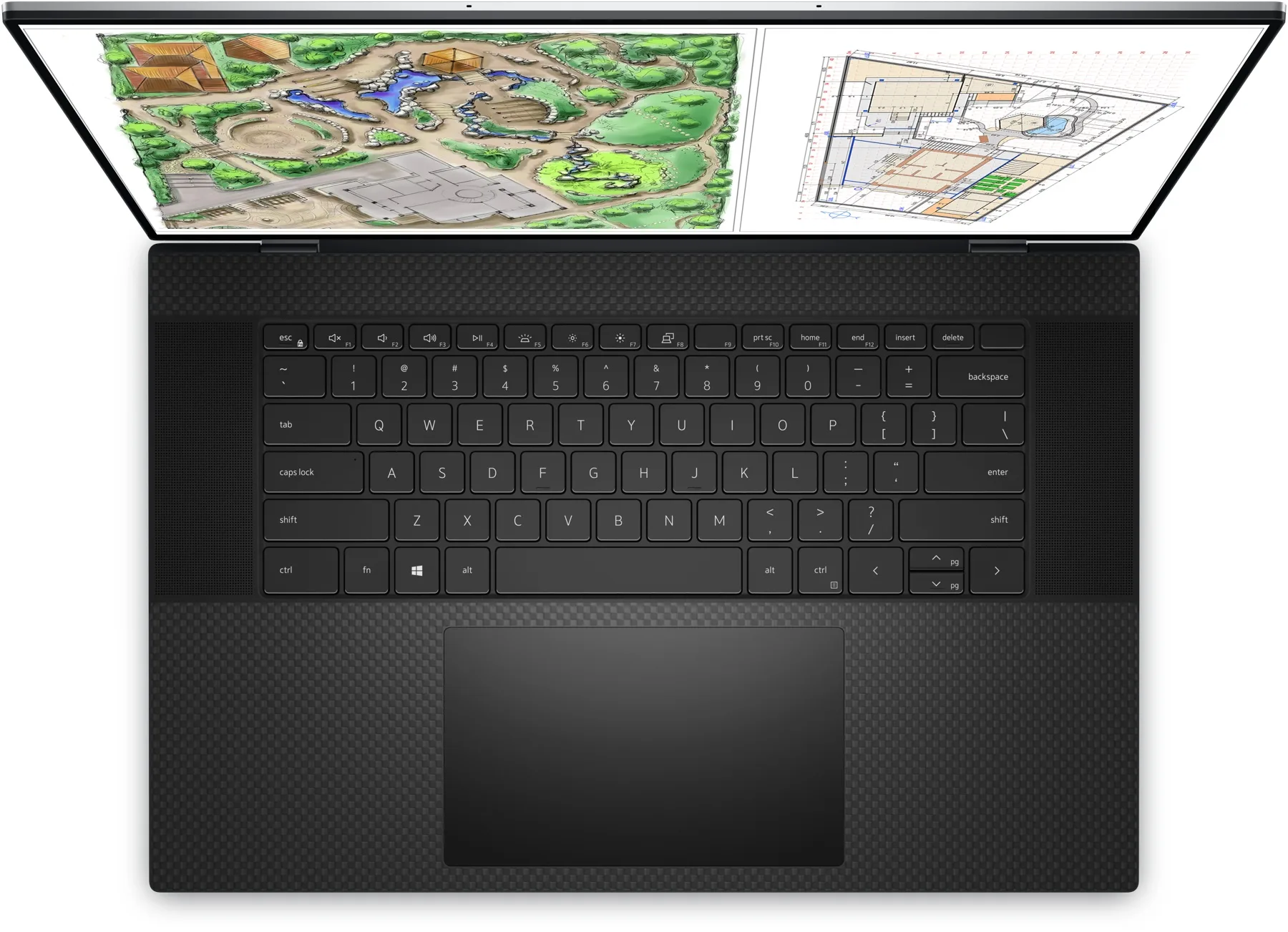 Dell Precision 5770 (2022) (i7-12800H, 64GB, 1TB, 17.0 inch FHD+ 1920x1200) - Bàn phím và touchpad