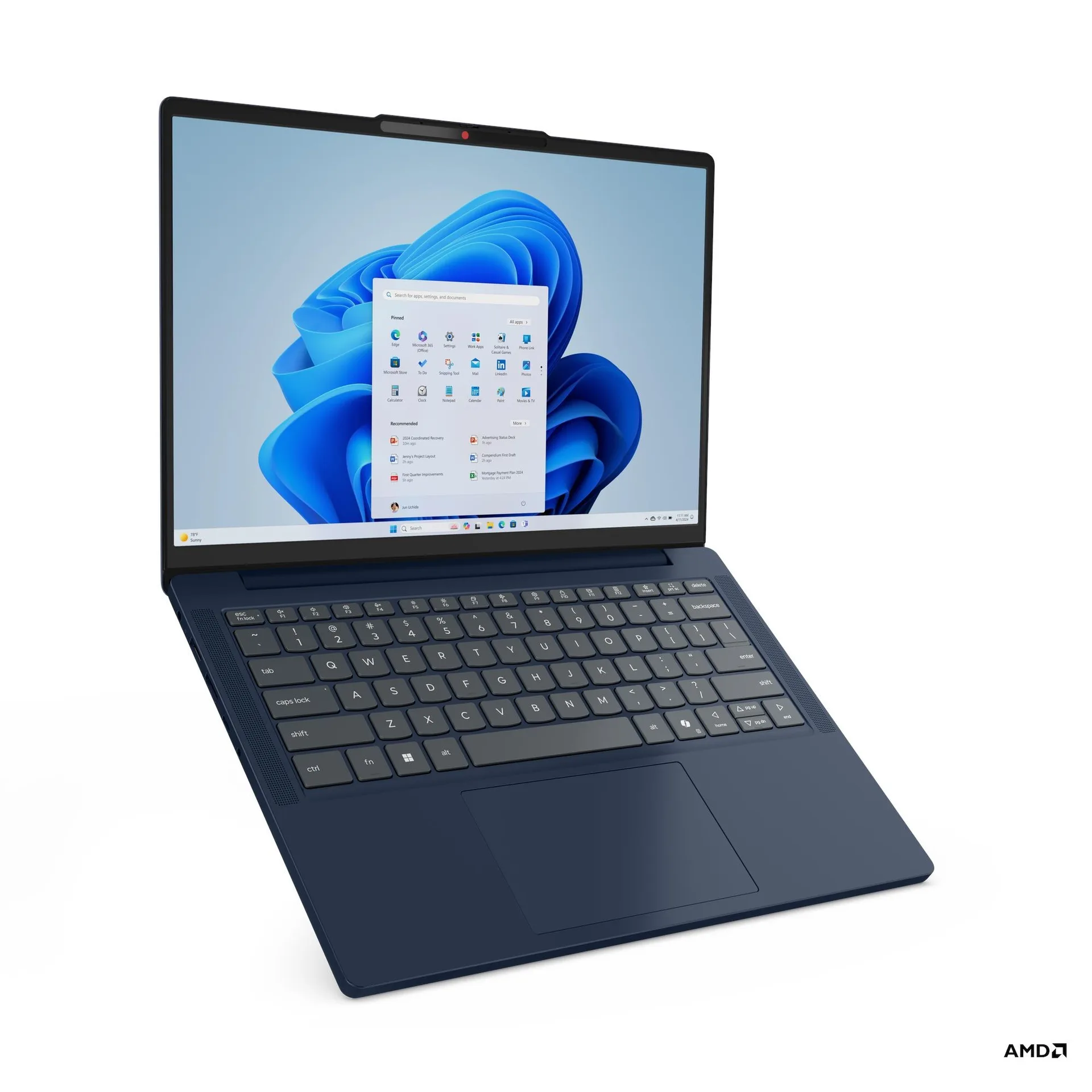 Lenovo IdeaPad Slim 3 2025 (Xiaoxin 14c) (Ryzen 7 7735HS, 24GB, 512GB, 14 FHD+ OLED) - Bàn phím và touchpad