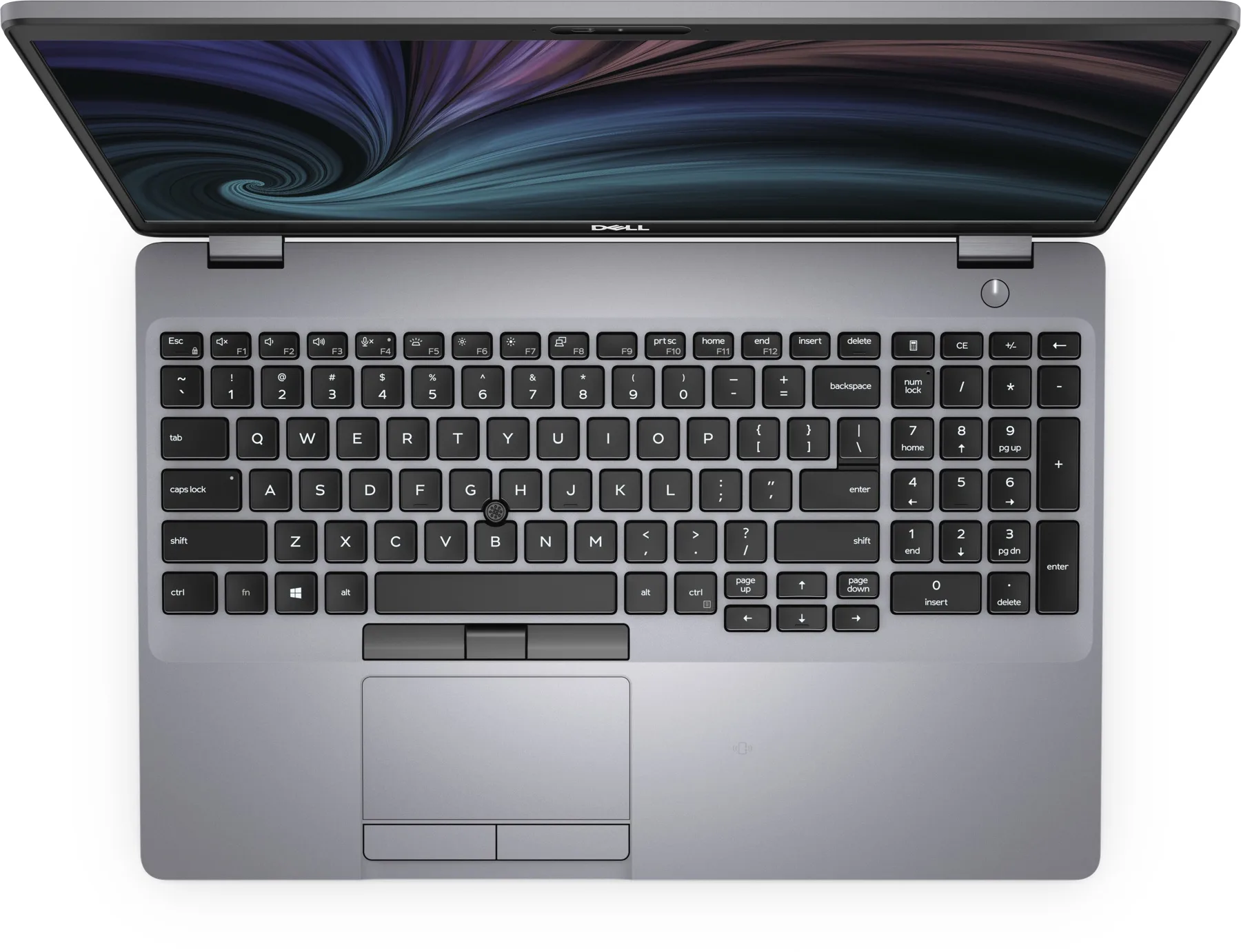 Dell Latitude 5510 (i5-10210U, 8GB, 256GB, 15.6 FHD) - Bàn phím và touchpad