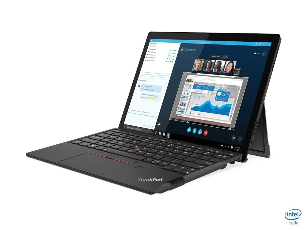Lenovo ThinkPad X12 Detachable (i5-1140G7, 16GB, 256GB, 12.3 FHD+ Touch)-kèm phím - Góc nhìn tổng thể