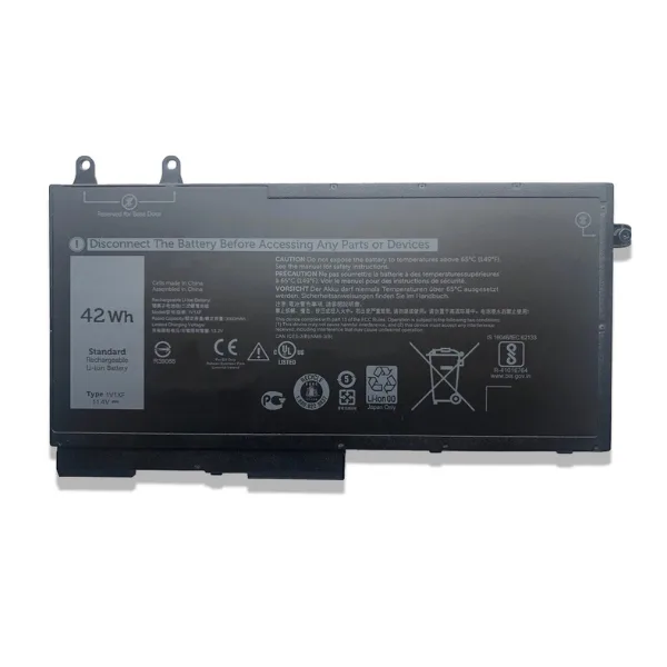 Pin 1V1XF 42Wh, ảnh tham chiếu phiên bản 11.4V