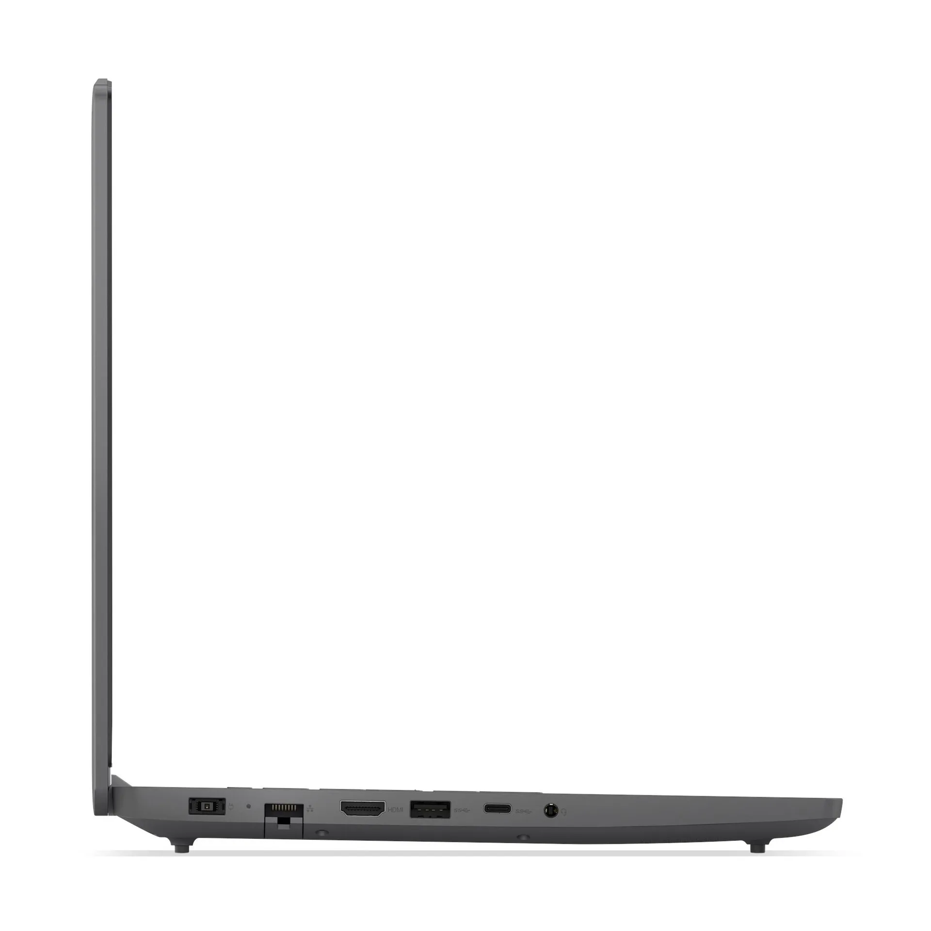 Lenovo LOQ Essential 15IAX9E (i5-12450HX, 16GB, 512GB, RTX 3050 6GB, 15.6 FHD 144Hz) - Góc nhìn cạnh máy
