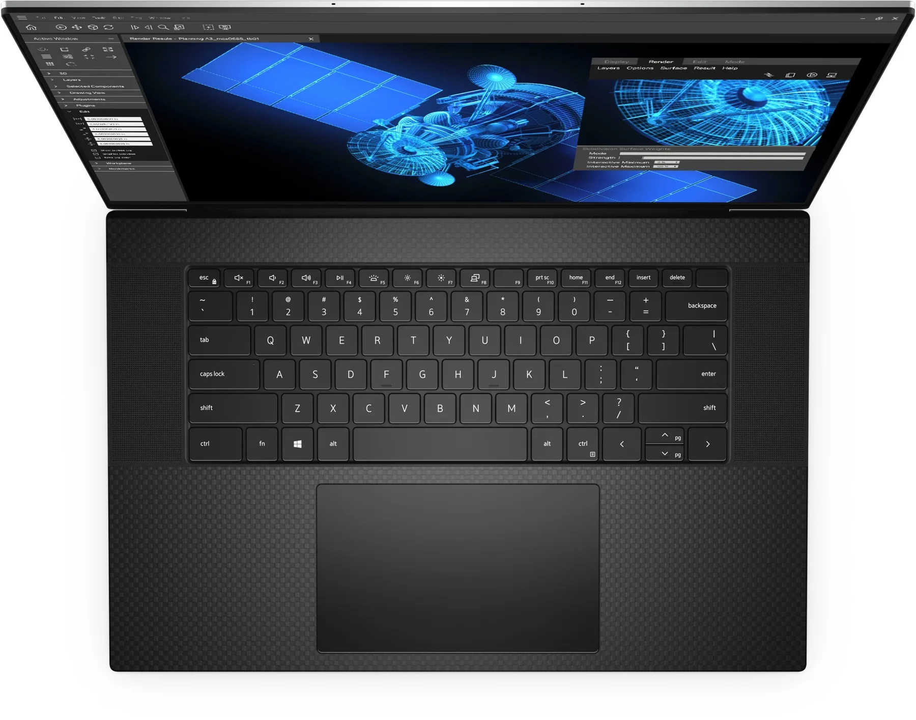Dell Precision 5750 (2020) (i7-10750H, 16GB, 512GB, 17.0 inch FHD+ 1920x1200) - Bàn phím và touchpad
