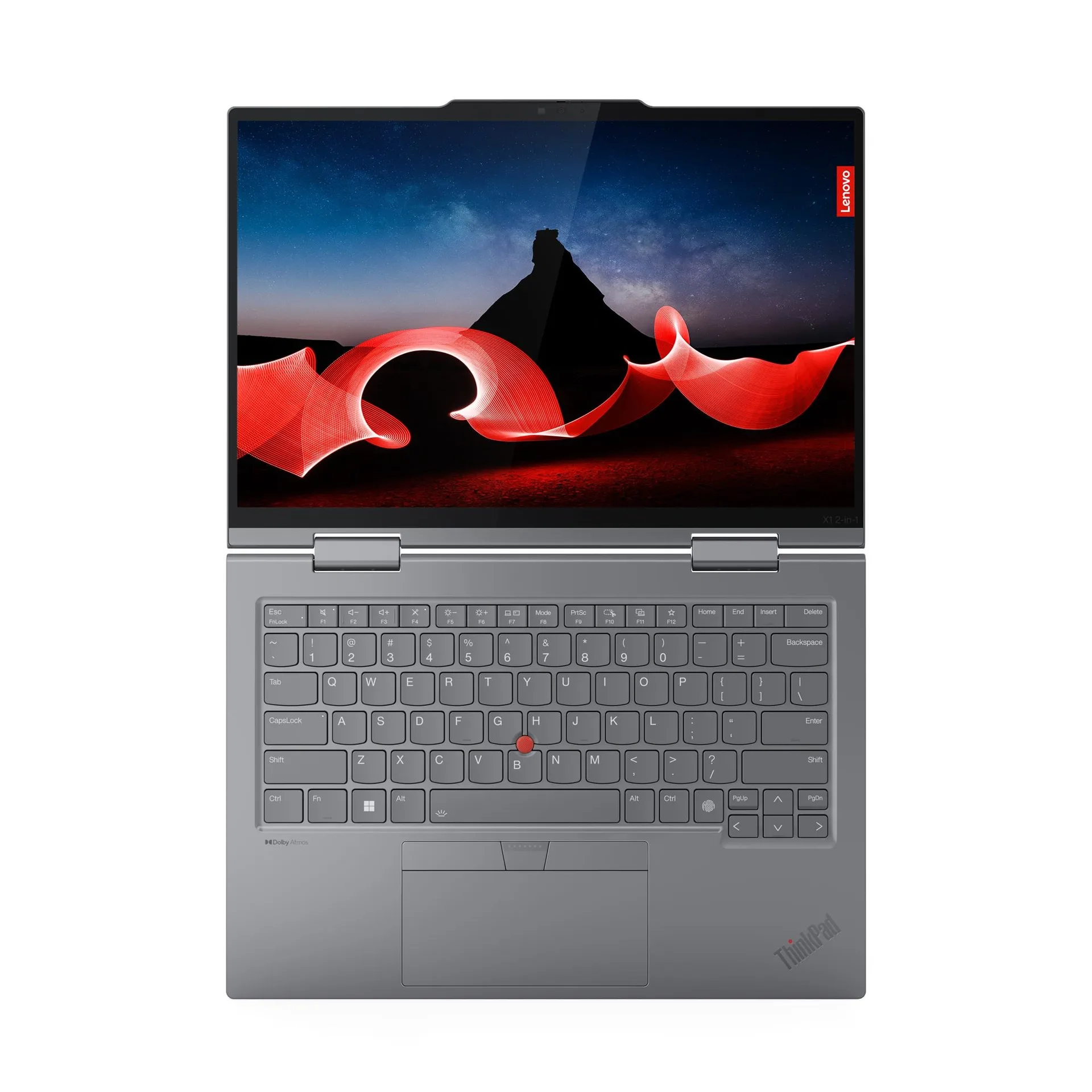 Lenovo Thinkpad X1 2 in 1 Gen 9 (2024) (Core Ultra 7 165U, 64GB, 512GB, 14.0 inch FHD+ 1920x1200 cảm ứng, xoay gập) - Bàn phím và touchpad