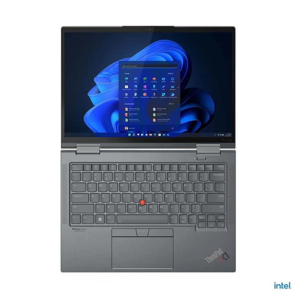 Lenovo Thinkpad X1 Yoga Gen 7 (2022) (i7-1265U, 16GB, 256GB, 14.0 inch FHD+ 1920x1200 cảm ứng, xoay gập) - Bàn phím và touchpad