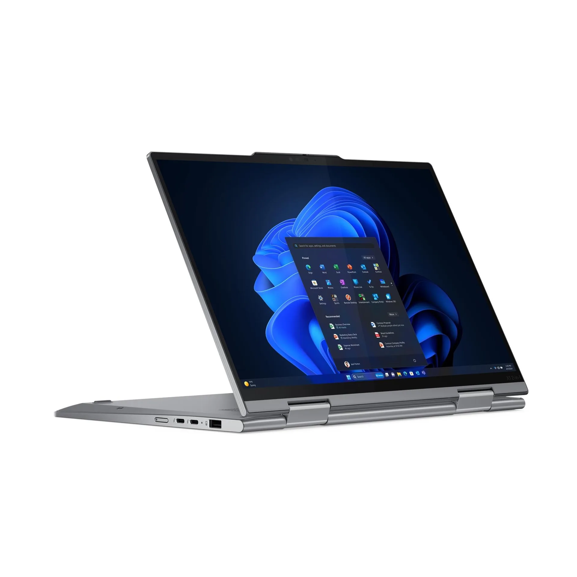 Lenovo Thinkpad X1 2 in 1 Gen 9 (2024) (Core Ultra 7 165U, 64GB, 512GB, 14.0 inch FHD+ 1920x1200 cảm ứng, xoay gập) - Chế độ trình chiếu