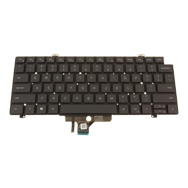 Bàn phím Latitude 5420, ảnh tham chiếu mặt phím US; cần đối chiếu mã cáp và đèn nền của máy thực tế.
