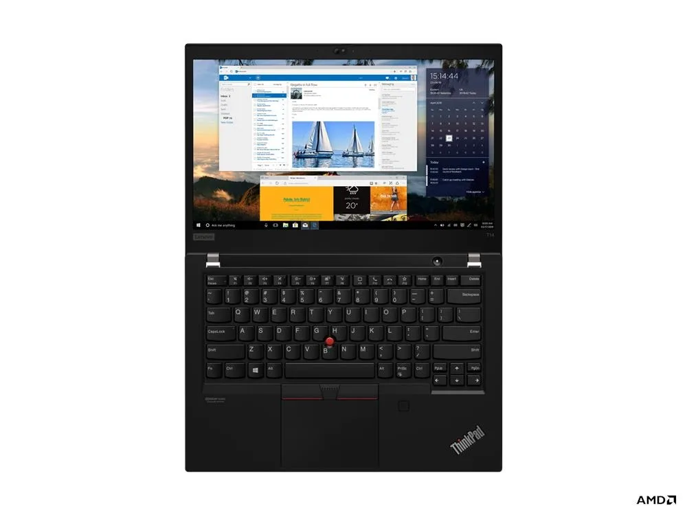Laptop Lenovo Thinkpad T14 (AMD Pro Ryzen 5 4650U /16GB /512GB SSD) - Bàn phím và touchpad