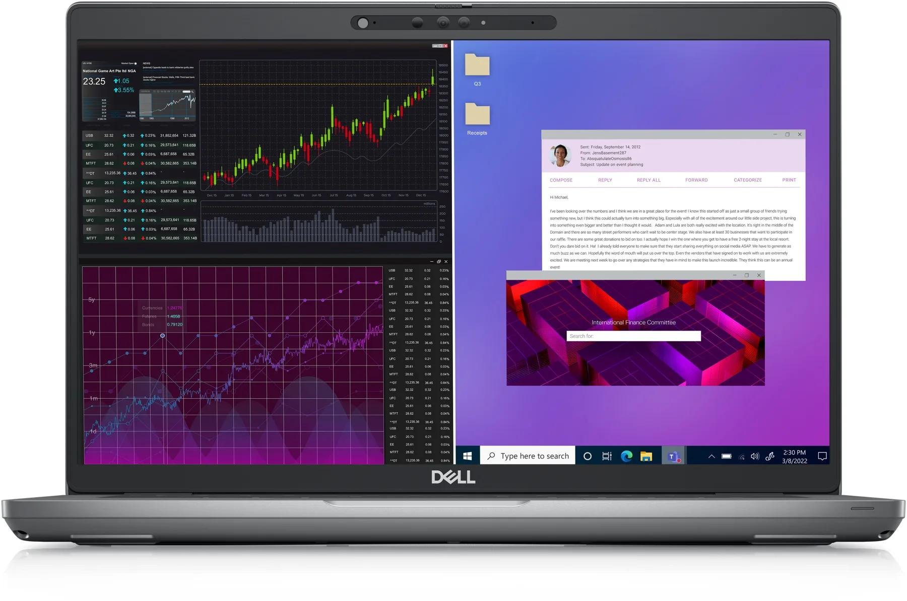 Dell Precision 3470 (2022) (i5-1250P, 16GB, 256GB, 14.0 inch FHD 1920x1080) - Mặt trước