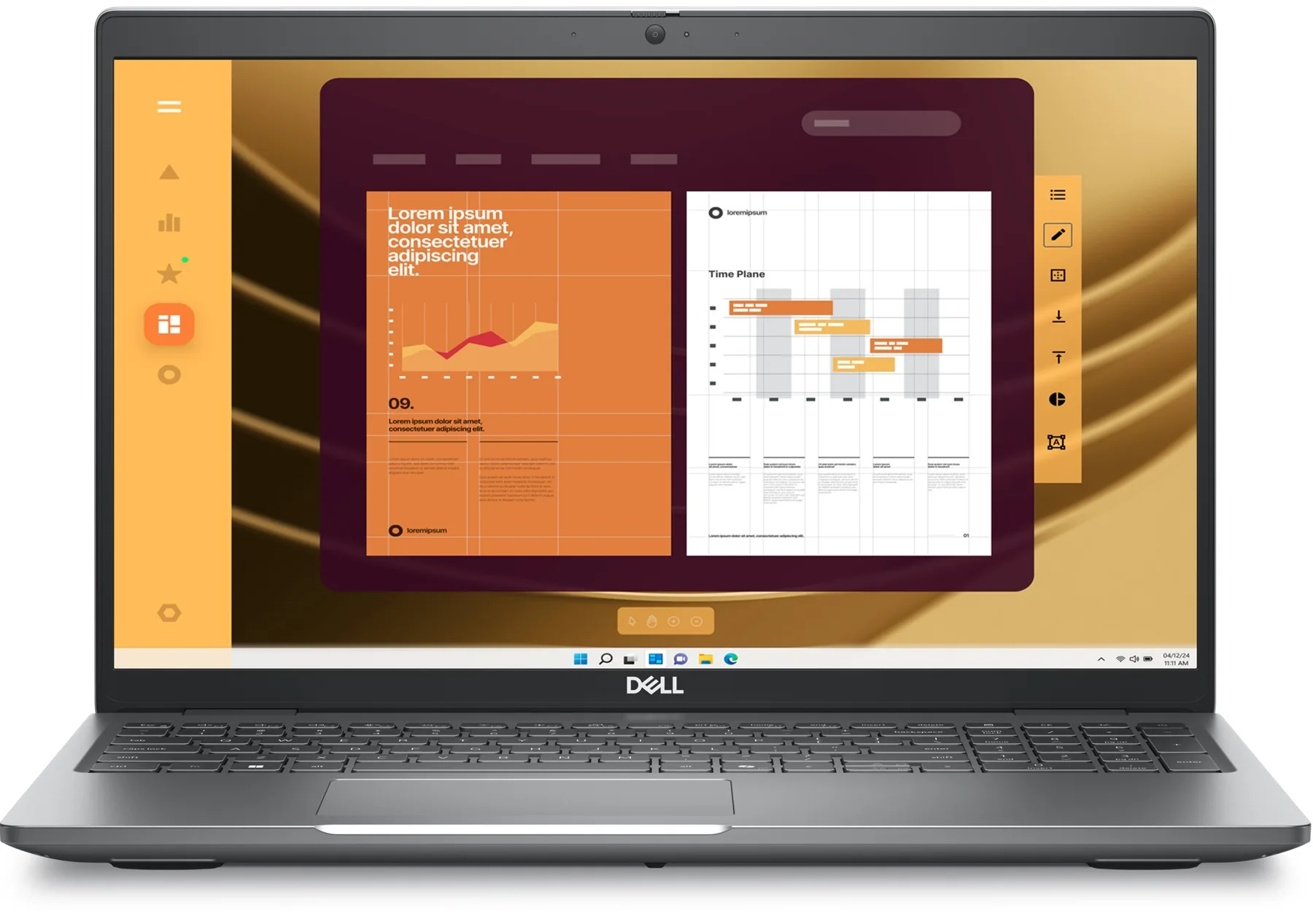 Dell Latitude 5550 (2024) (Core Ultra 5 135U, 16GB, 256GB, 15.6 inch FHD+ 1920x1080) - Mặt trước