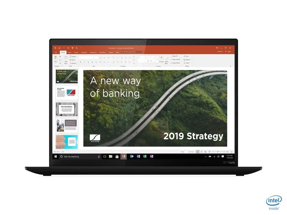 Lenovo ThinkPad X1 Nano (i7-1180G7, 16GB, 256GB, 13 QHD Touch) - Mặt trước