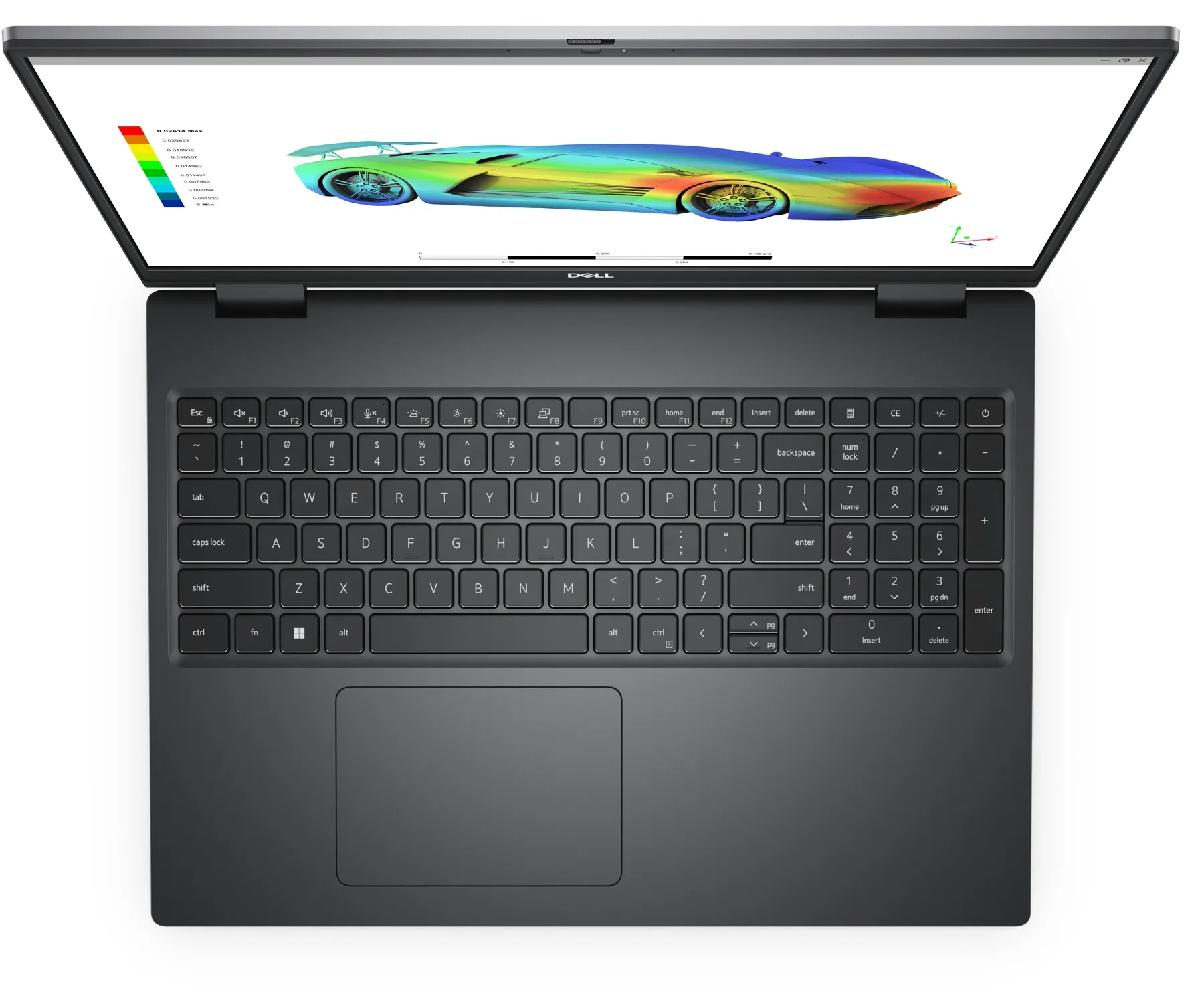 Dell Precision 7670 (2022) (i7-12850HX, 32GB, 512GB, 16.0 inch FHD+ 1920x1200) - Bàn phím và touchpad
