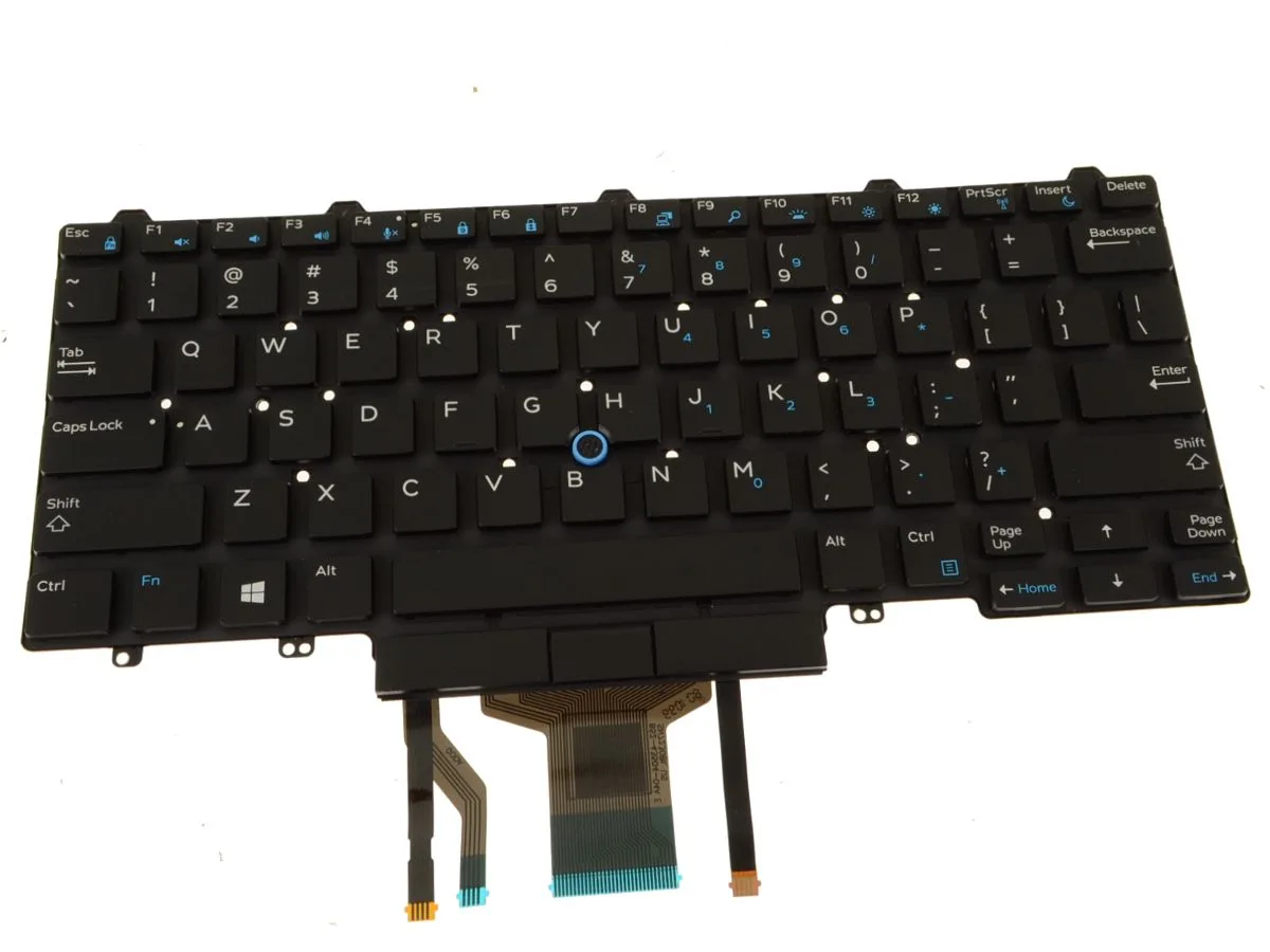 Ảnh tham chiếu 6NK3R, mặt trước và nút trỏ, cho Latitude 5490; shop xác nhận đúng phiên bản trước khi thay.