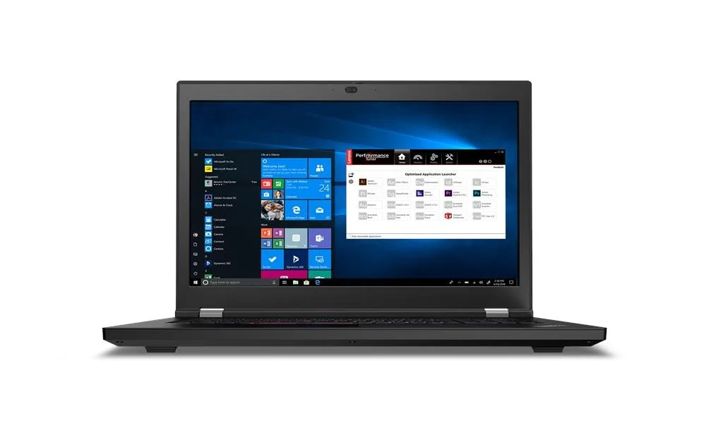 Lenovo Thinkpad P17 Gen 1 (2020) (i7-10850H, 16GB, 512GB, 17.3 inch FHD 1920x1080) - Mặt trước
