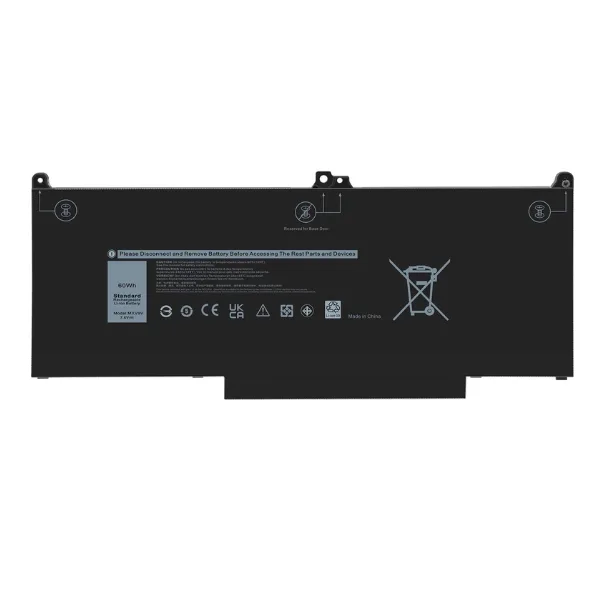 Pin MXV9V 60Wh, ảnh tham chiếu phiên bản 7.6V