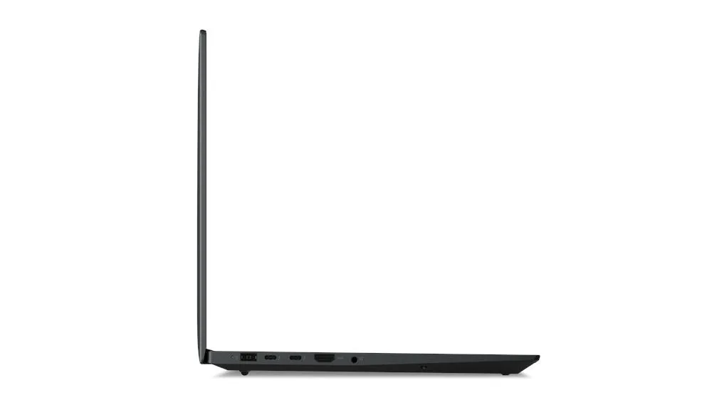 Lenovo ThinkPad P1 Gen 4 (i7-11850H, 16GB, 512GB, VGA T1200 , 16 2.5K) - Góc nhìn cạnh máy