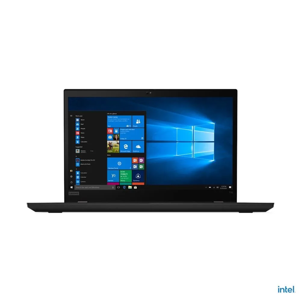 Lenovo ThinkPad T15 Gen 2 (i7-1185G7, 16GB, 256GB, 15.6 FHD) - Mặt trước