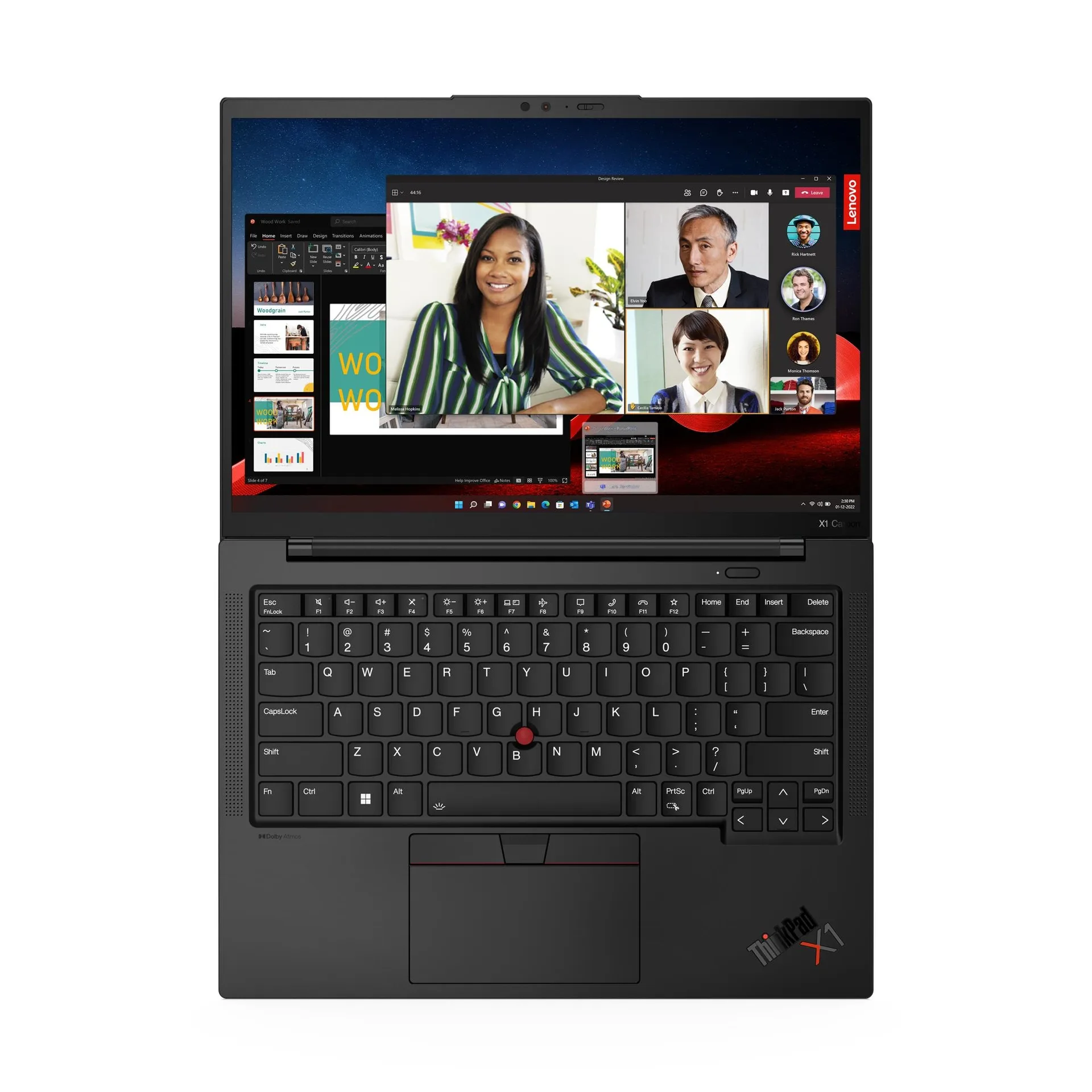 Thinkpad X1 Carbon Gen 11 (2023) (i5-1335U, 16GB, 256GB, 14.0 inch FHD+ 1920x1200) - Bàn phím và touchpad