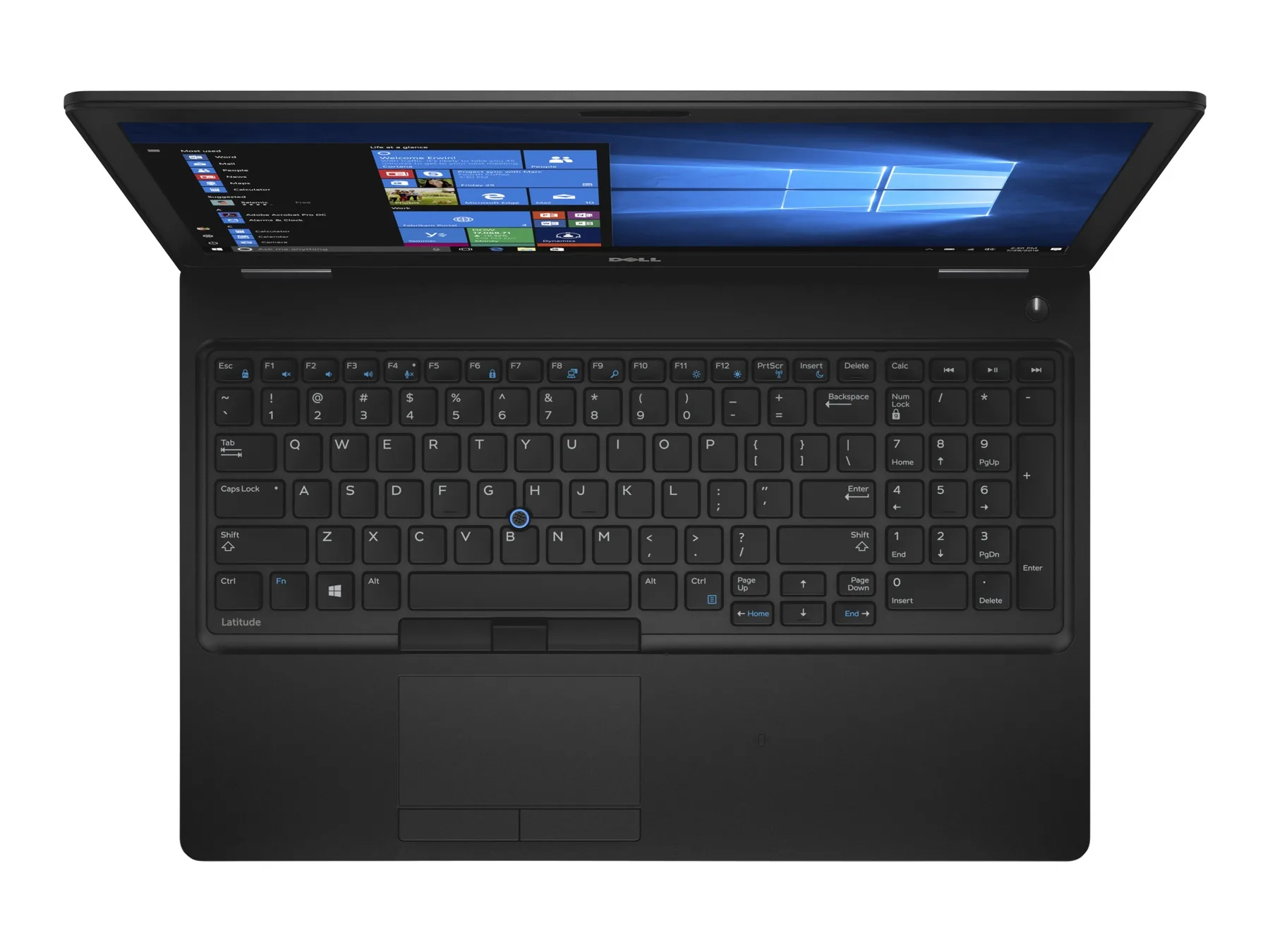Laptop cũ Dell Latitude E5580 I5/I7 - Bàn phím và touchpad