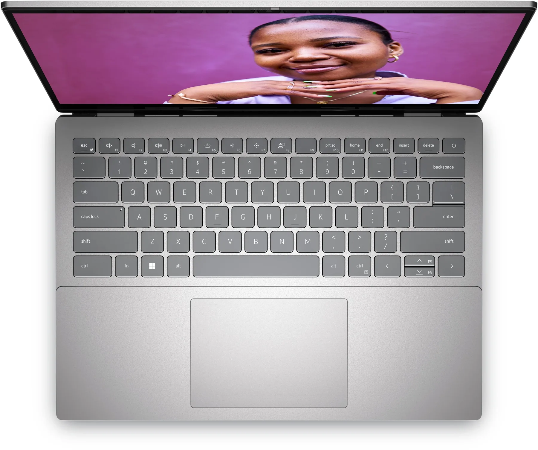 Dell Inspiron 14 5425 2022 | AMD Ryzen R5-5625U/Ram 16GB/SSD 512GB - Bàn phím và touchpad