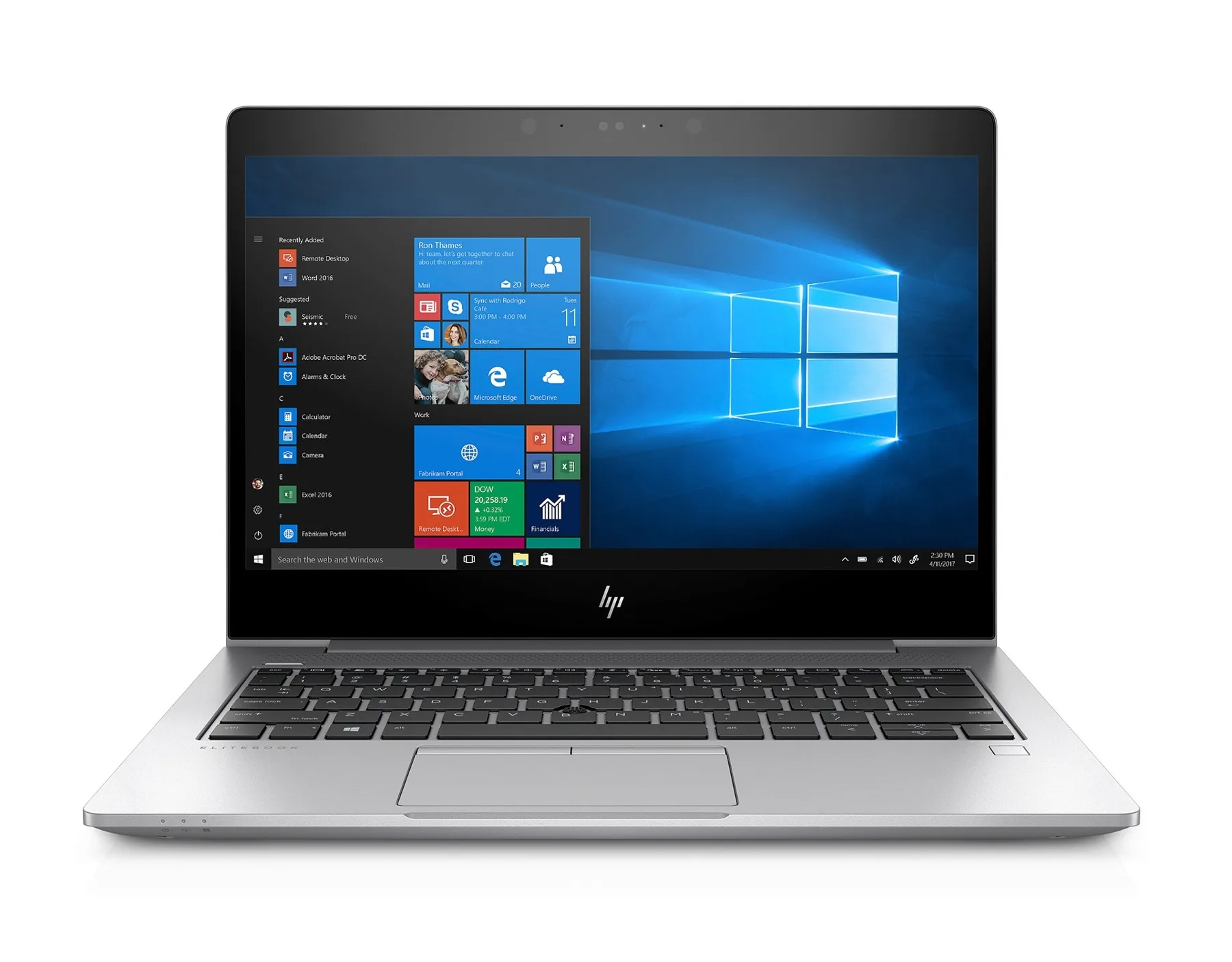 HP EliteBook 830 G5 - Mặt trước