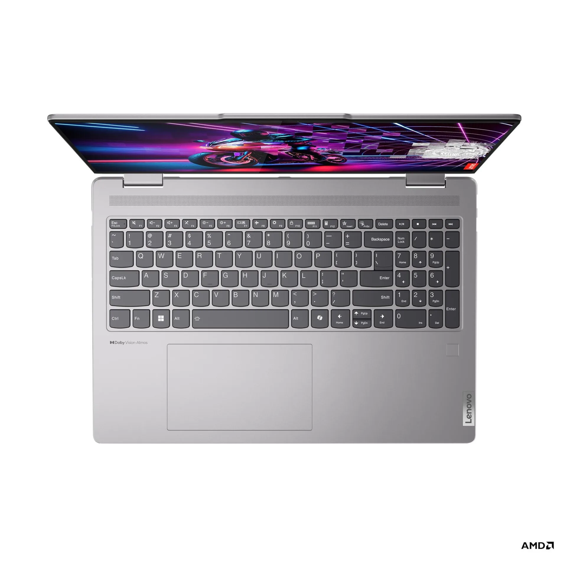 Lenovo Yoga 7 2in1 2024 (Ryzen 7 8840HS, 16GB, 1TB, AMD 780M, 16 FHD Touch) - Bàn phím và touchpad