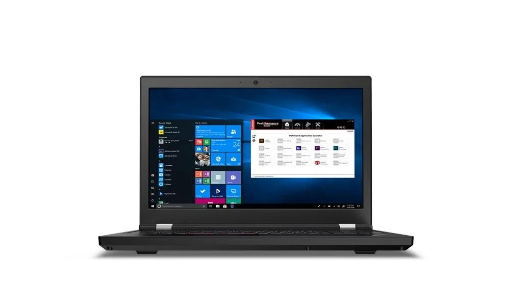 Lenovo ThinkPad P15 Gen 1 (i7-10750H, 16GB, 512GB, T1000, 15.6 FHD) - Mặt trước