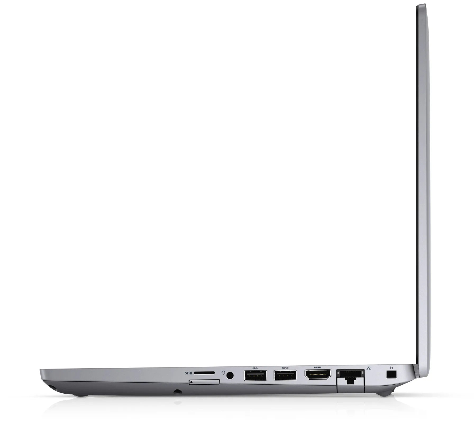 Dell Latitude 5411 (2020) (i5-10400H, 8GB, 256GB, 14.0 inch FHD 1920x1080) - Góc nhìn cạnh máy