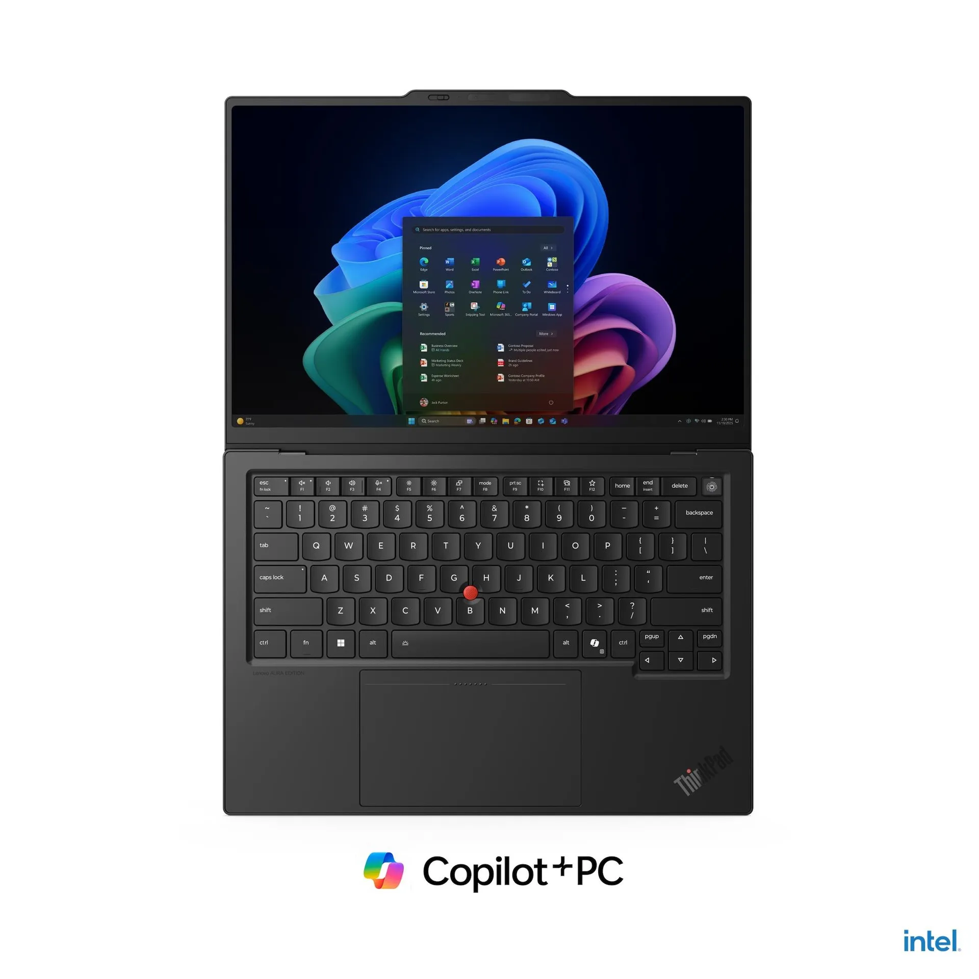 Lenovo ThinkPad X1 Carbon Gen 14 Aura Edition (Core Ultra 7 356H, 32GB, 1TB, 14.0 inch 2.8K OLED 120Hz) - Bàn phím và touchpad