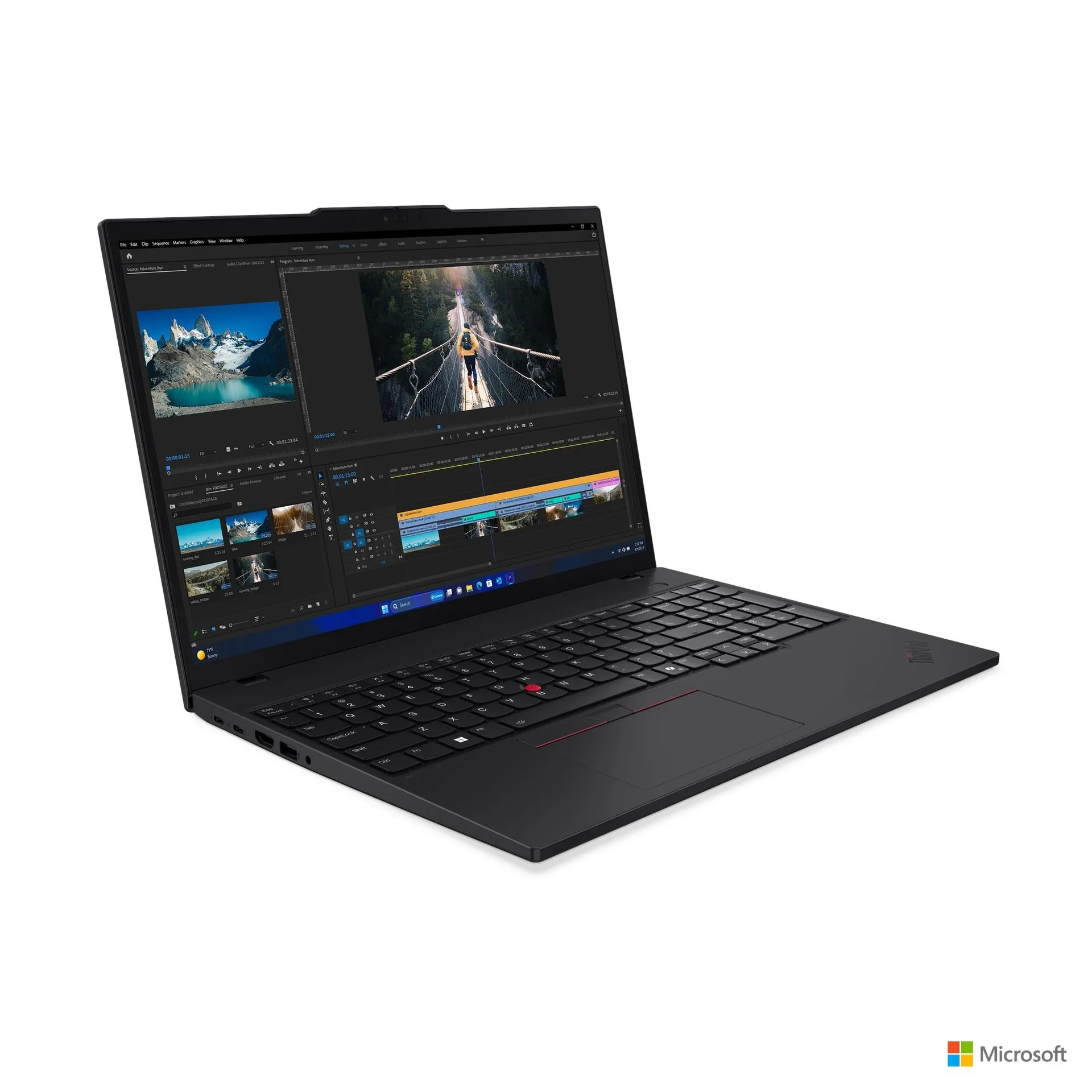 Lenovo Thinkpad T16 Gen 3 (2024) (Core Ultra 5 125U, 16GB, 512GB, 16.0 inch FHD+ 1920x1200) - Góc nhìn tổng thể