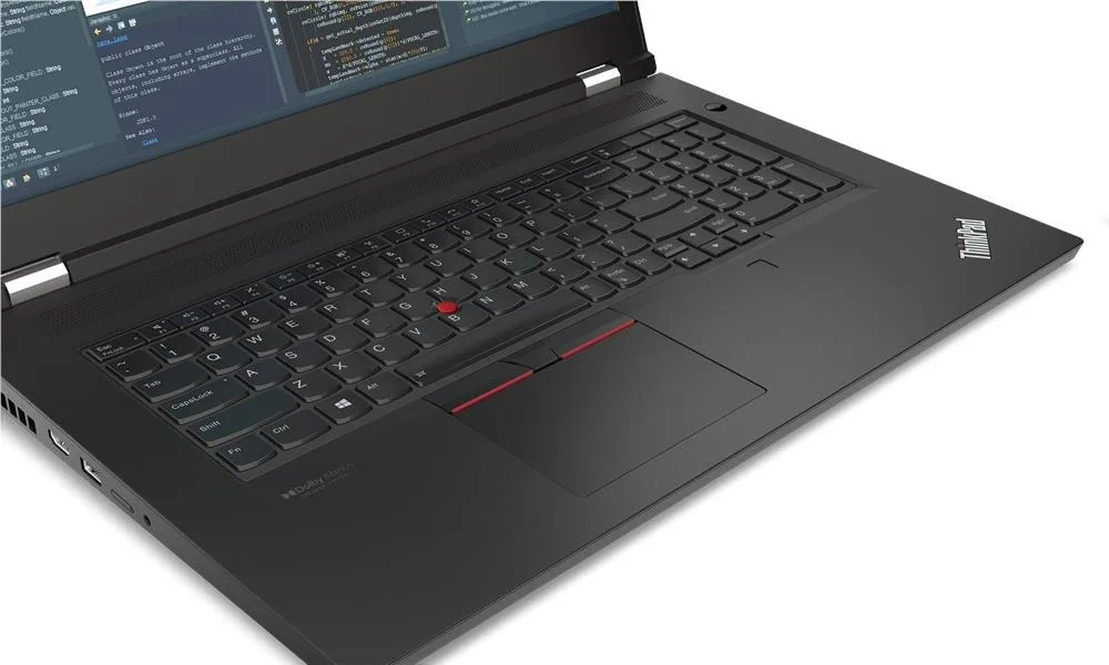 Lenovo Thinkpad P17 Gen 2 (2021) (i7-11850H, 32GB, 512GB, 17.3 inch FHD 1920x1080) - Bàn phím và touchpad