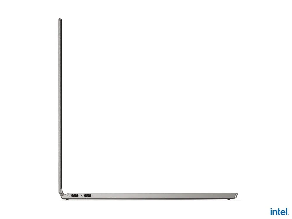 Lenovo Thinkpad X1 Titanium Yoga Gen 1 (2021) (i7-1160G7, 16GB, 512GB, 13.5 inch QHD 2256x1504 cảm ứng, xoay gập) - Góc nhìn cạnh máy