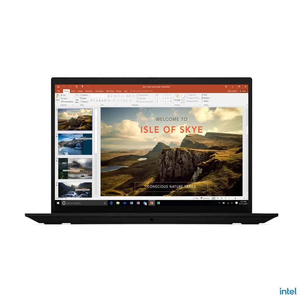 Lenovo Thinkpad X1 Extreme Gen 4 (2021) (i7-11850H, 16GB, 512GB, 16.0 inch UHD+ 3840x2400) - Mặt trước